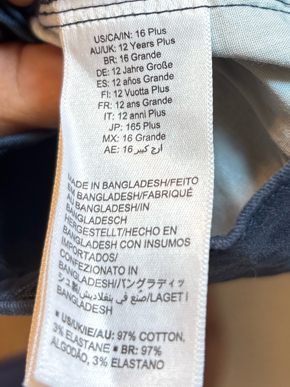 Amazon Essentials Navy Blue Chino dress Pants - Picture 6 of 6